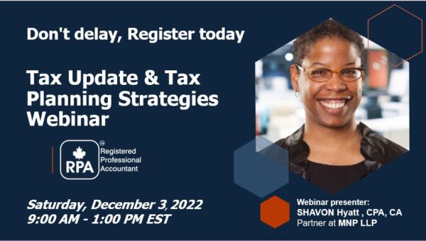 2022- Tax Update & Tax Planning Strategies Recording