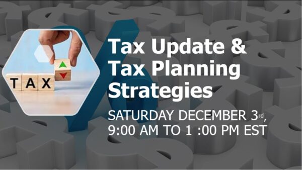 2022- Tax Update & Tax Planning Strategies Recording - Image 2