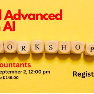 NEW! Excel Advanced Worshop With AI