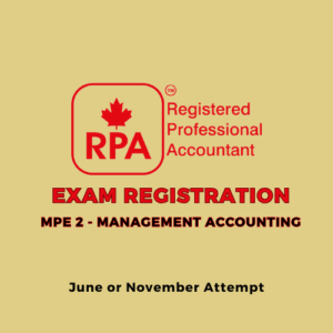 MPE-2 MANAGEMENT ACCOUNTING November 9, 2024