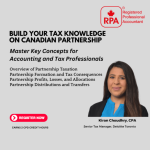 Build Your Tax Knowledge On Canadian Partnership