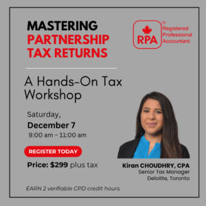 Canadian Partnership Master Class