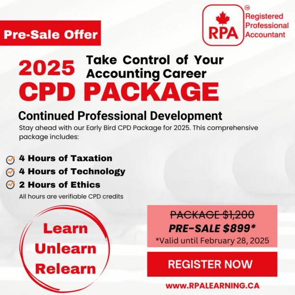 New! CPD Package 2025