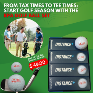 RPA Golf Ball Set-TaylorMade Distance+