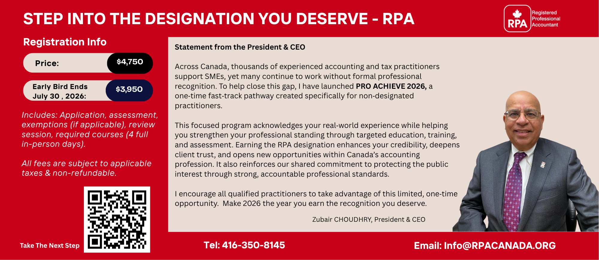 PRO ACHIEVE 2026 Banner 4