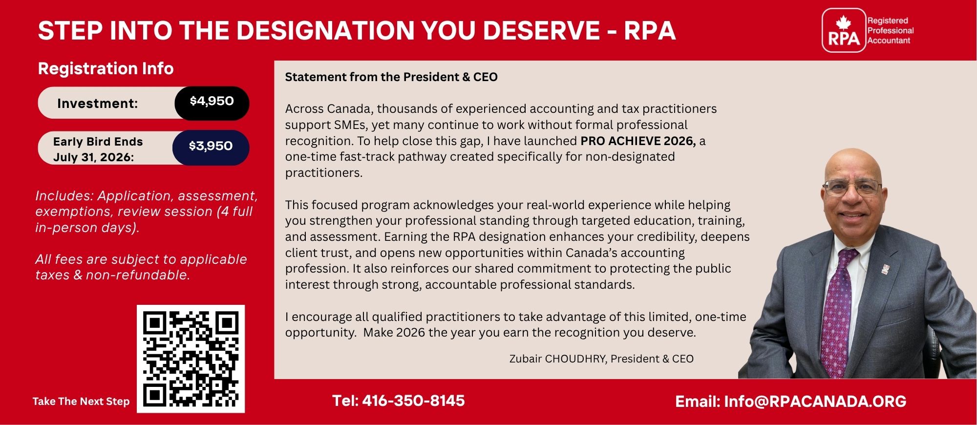 PRO ACHIEVE 2026 Banner 4
