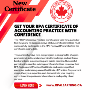 Professional Practice Certification (PPC) – Initial Certification