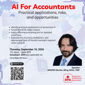 AI for Accountants: Practical Applications, Risks, and Opportunities