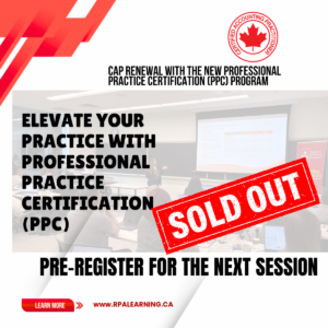 Professional Practice Certification Program(PPC) –  Initial Certification (Waiting list)